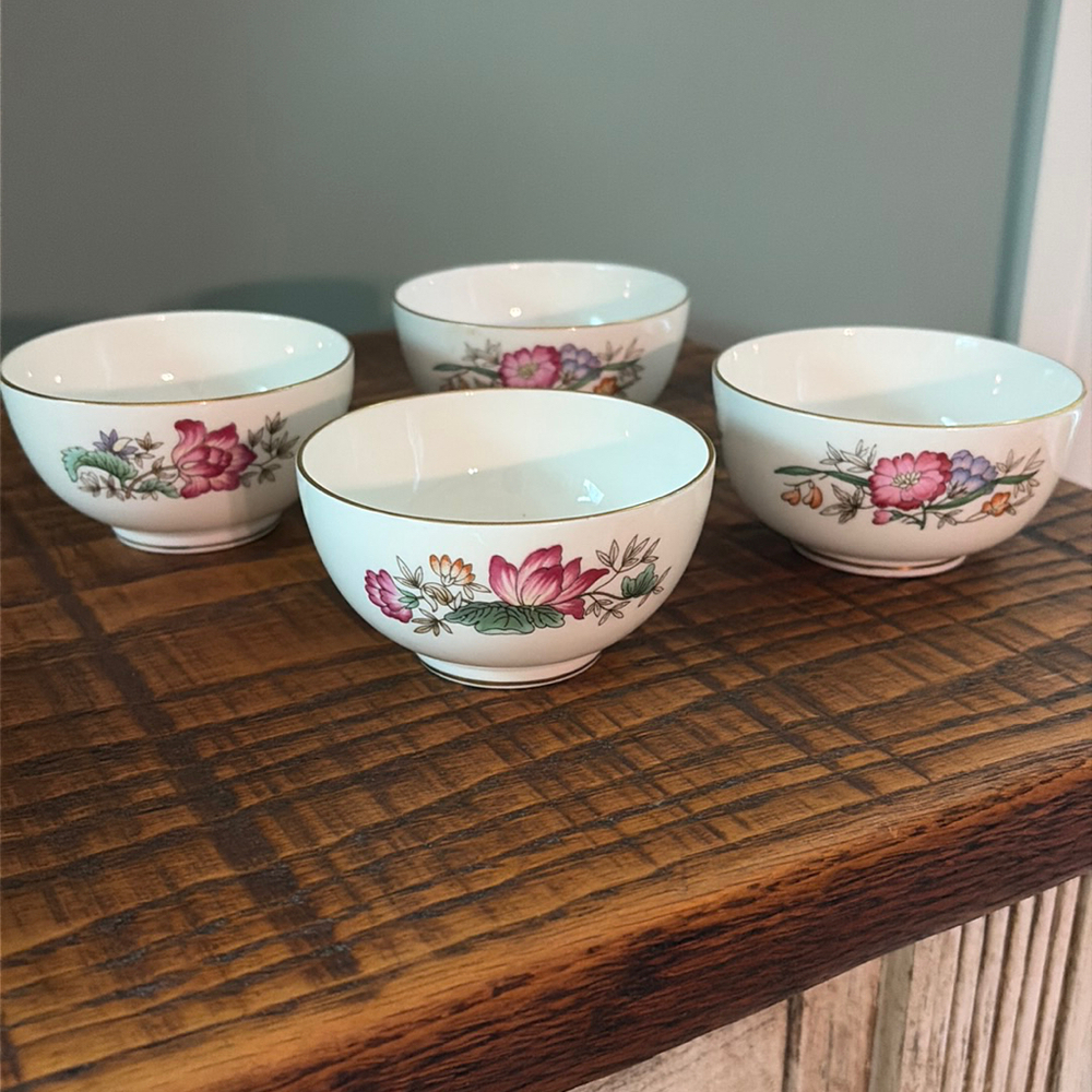 Wedgwood Charnwood Bone China Mini Open Sugar/Tea Cups